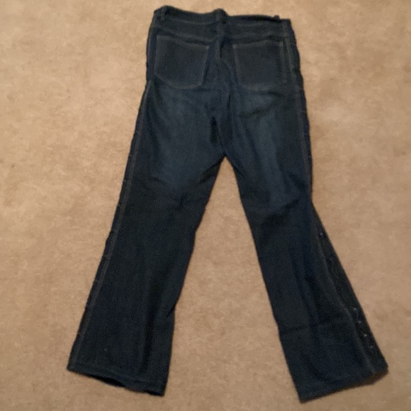 Rhinestone leg jeans - Picture 2 of 3